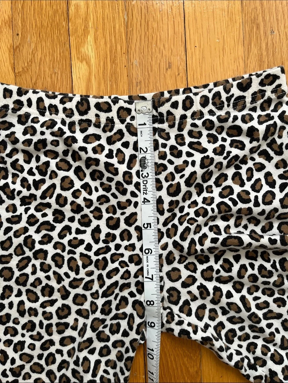 Old Navy Girls XL 14 - 16 Cotton Blend Leopard Print Leggings Stretch Pants